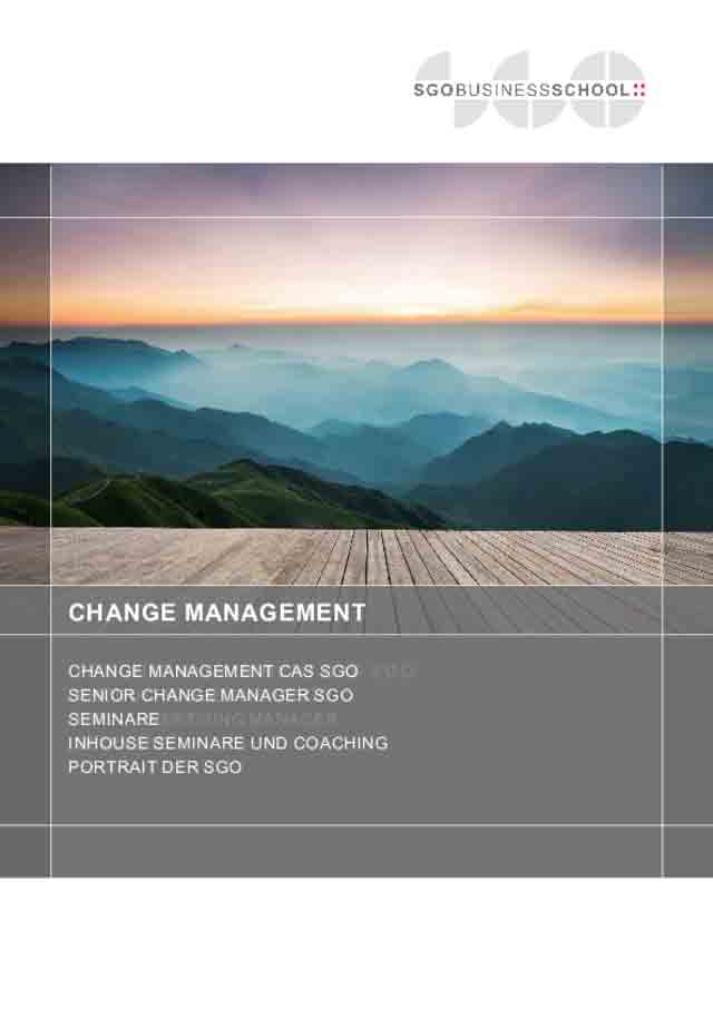 Change Management Broschüre